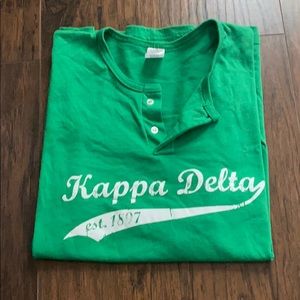 Kappa Delta sports tee jersey